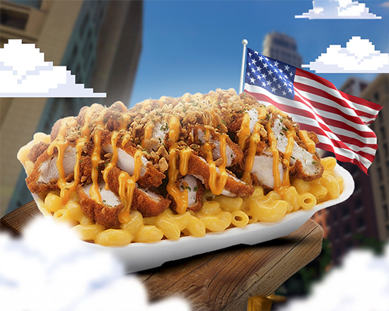 Mac N Cheese Crousty
