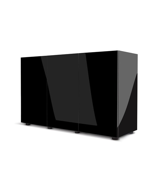 AQUAEL - Meuble pour aquarium 150 Noir