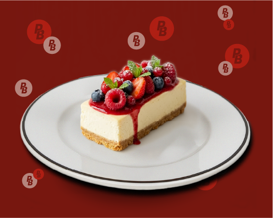 Cheesecake lingot  fruits rouges