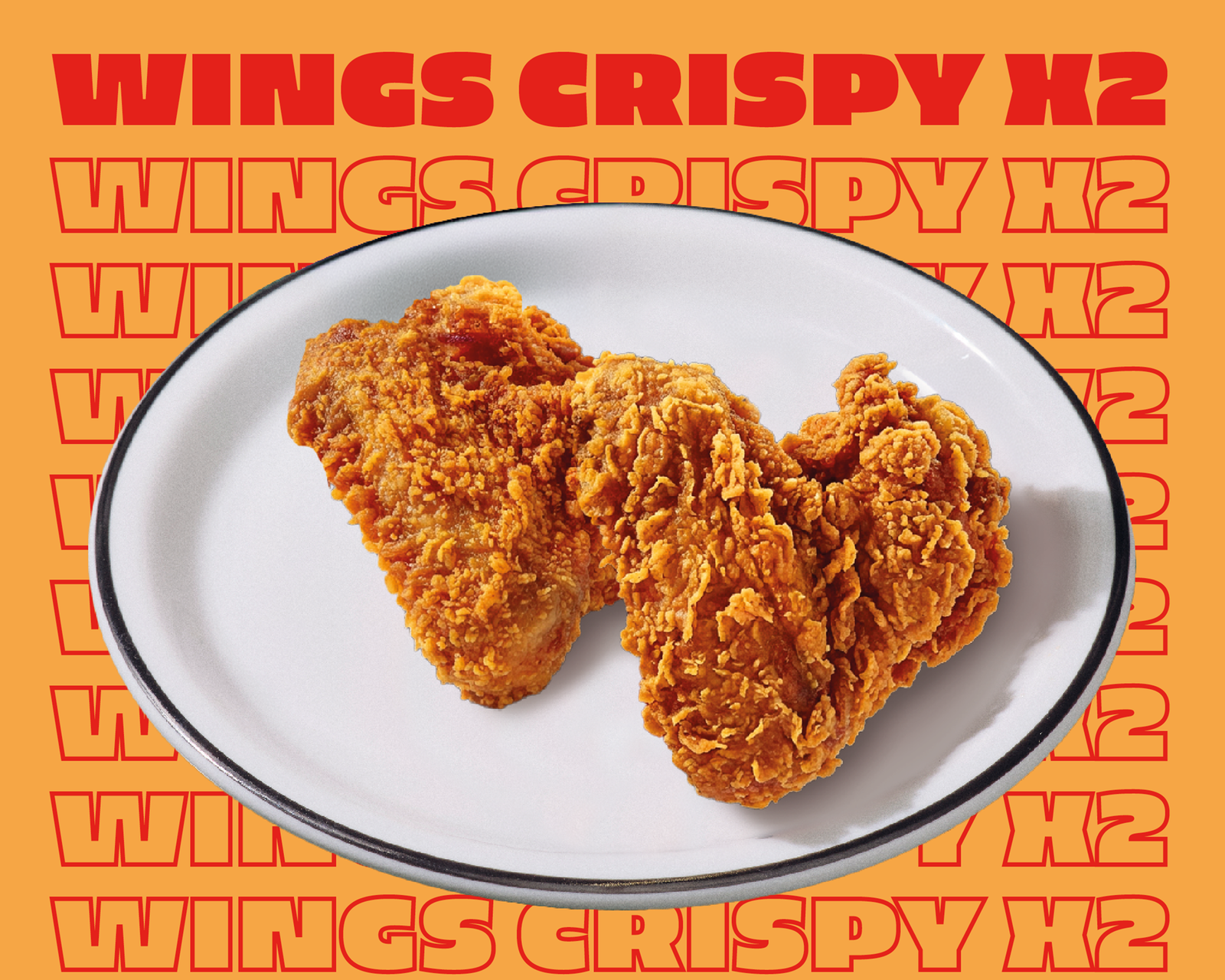 Wings Crispy x2
