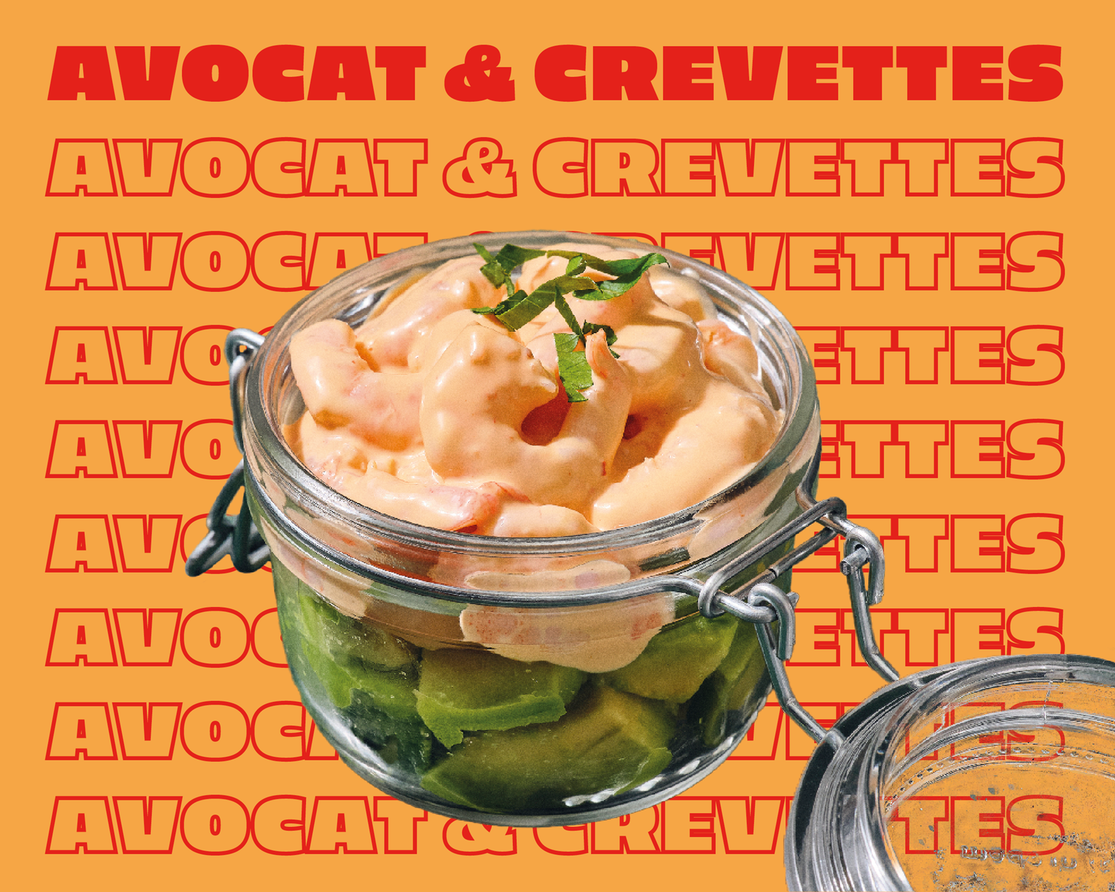 Verrine Avocat & Crevettes