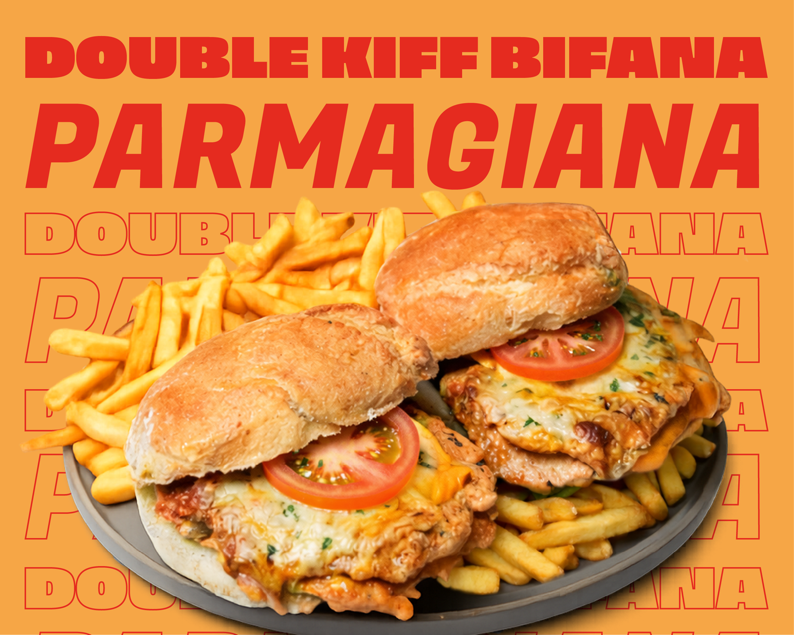 Double Kiff Bifana  Parmagiana