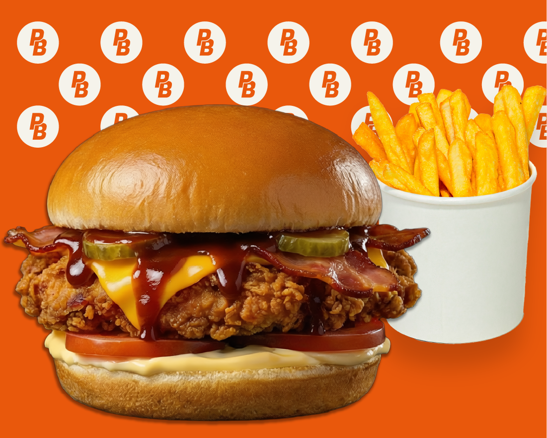 Crispy BBQ Burger