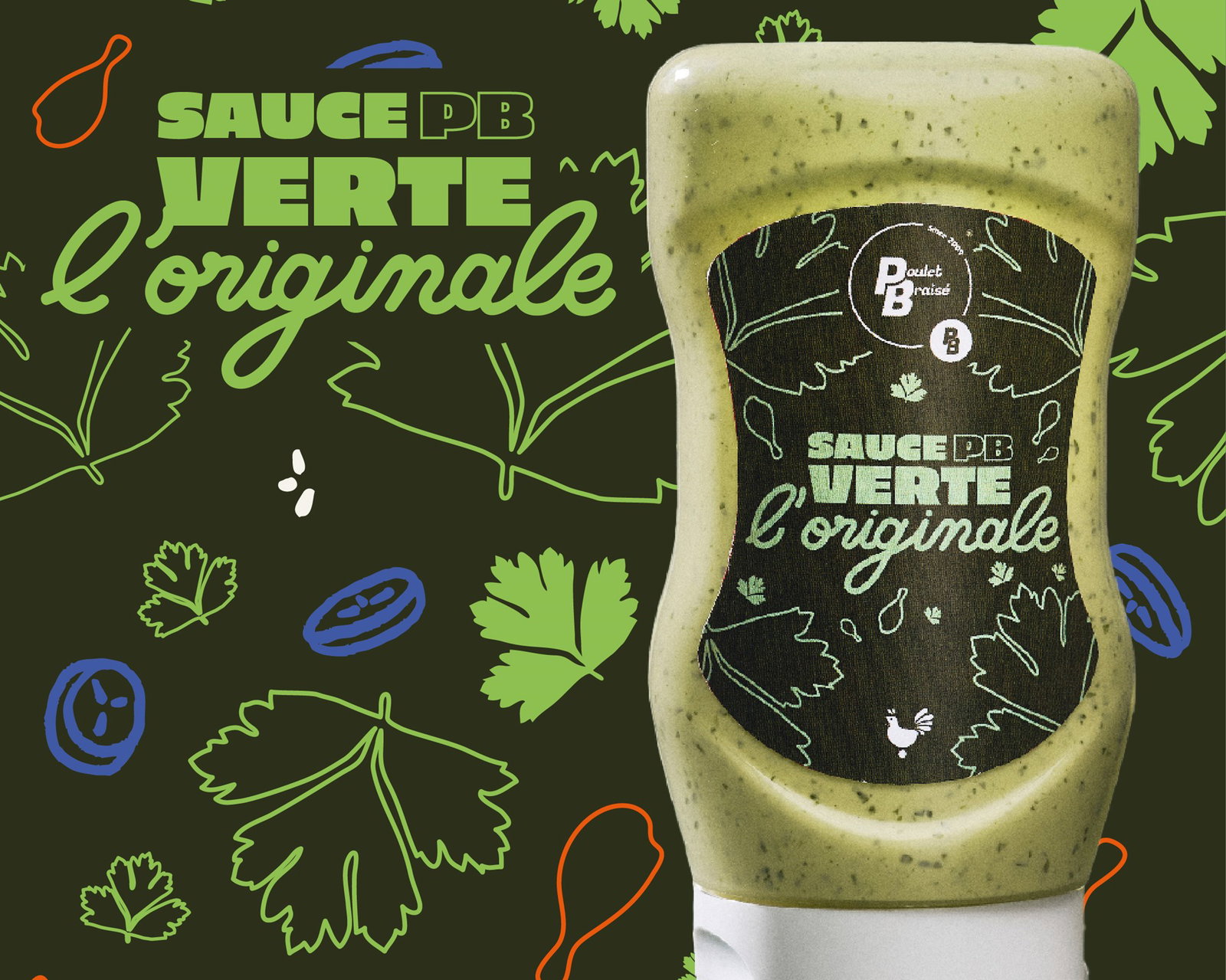 Squeeze Sauce PB Verte l'Originale®