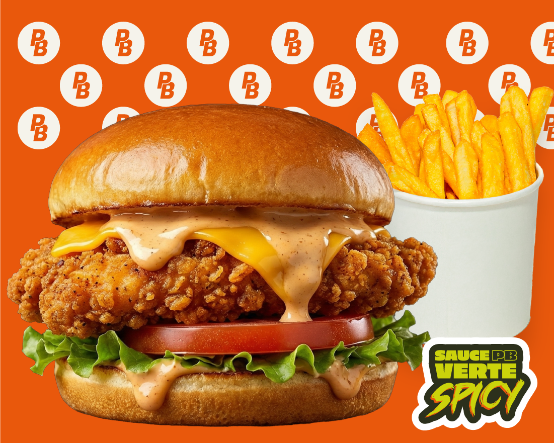 Crispy Original Spicy Burger.