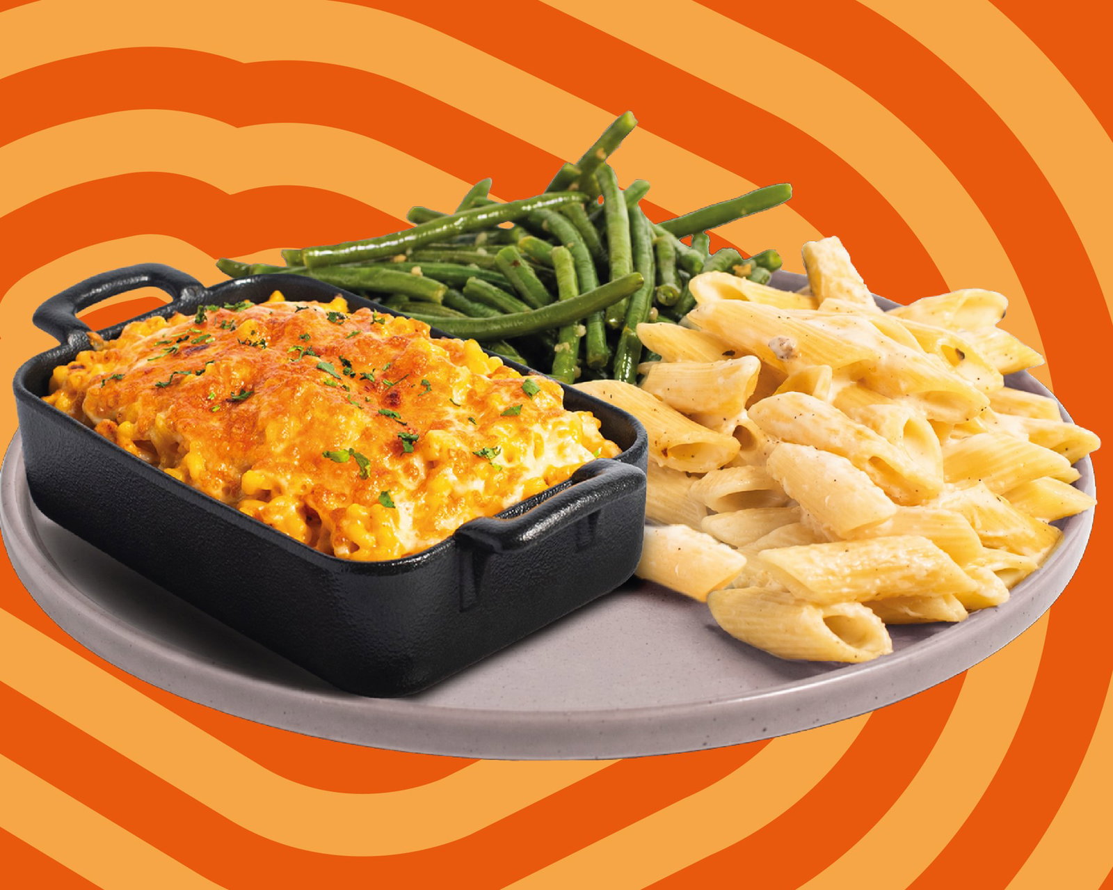 Poulet Crispy Gratiné.