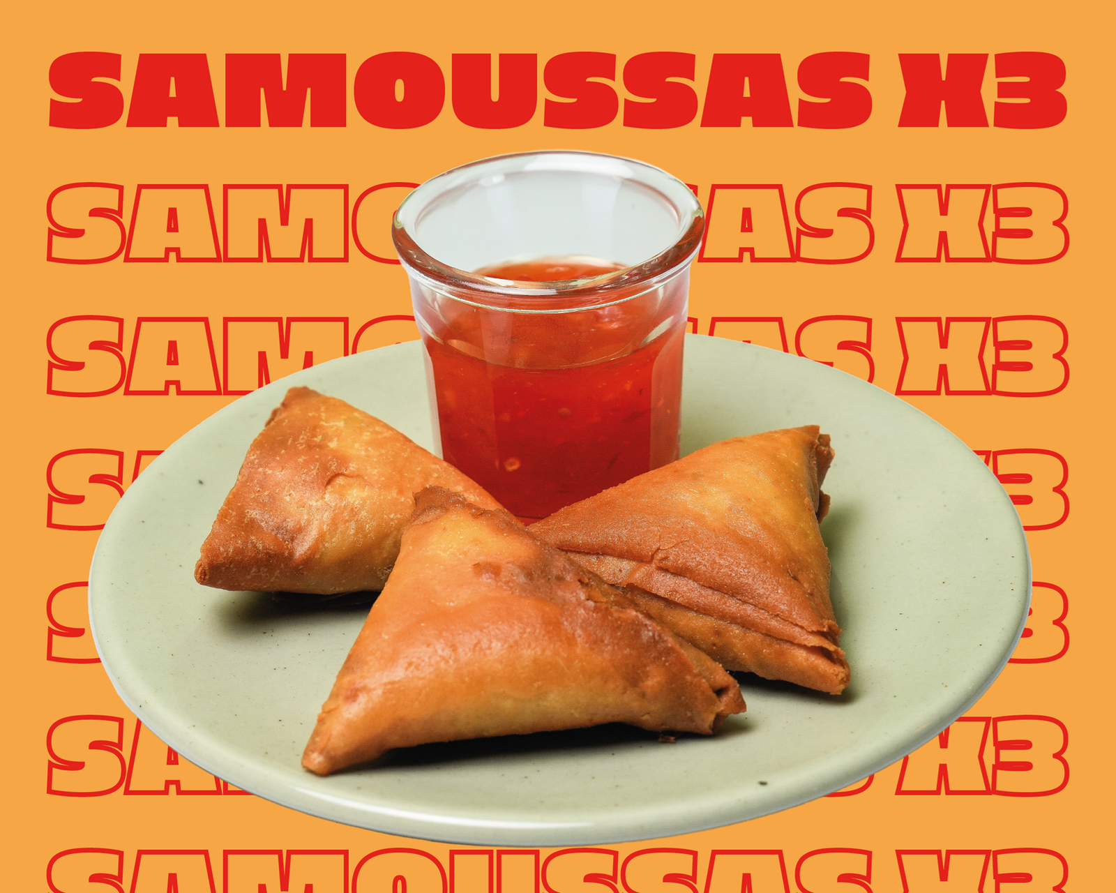 Samoussas au Poulet x3