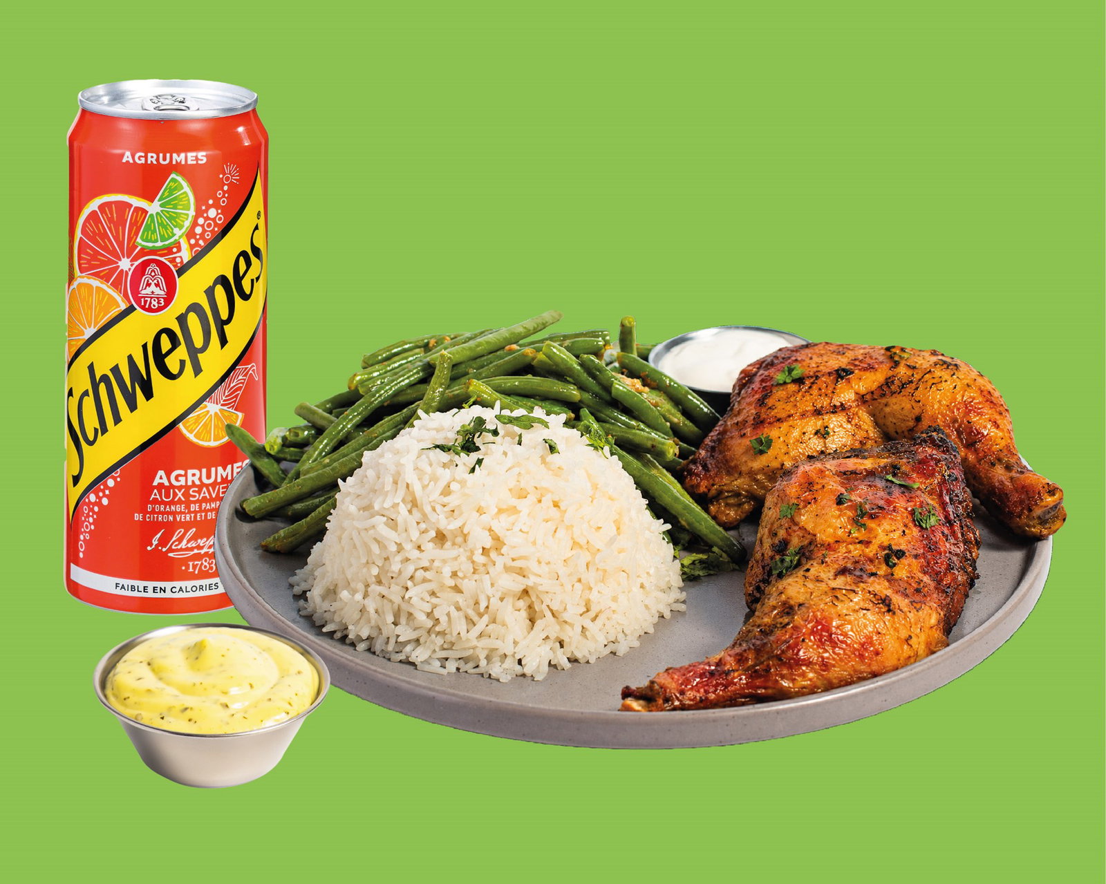🔥🍗 Menu 2 Cuisses Braisées