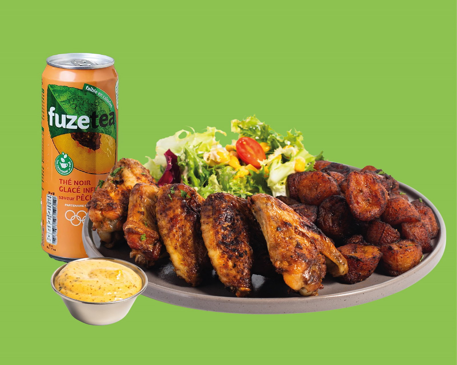 🍗🔥 Menu Mix Wings & Cuisse Braisées
