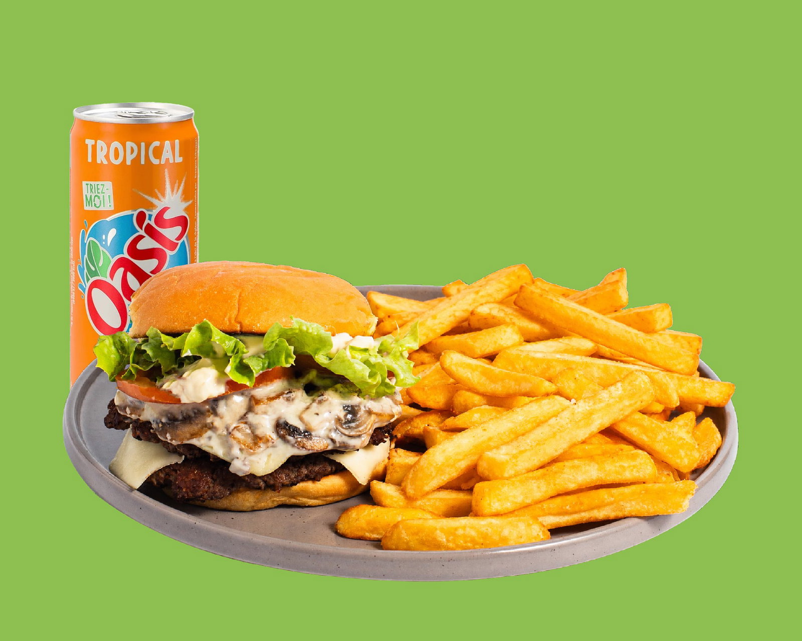 🍄🍔 Menu Beef Smash Forestier