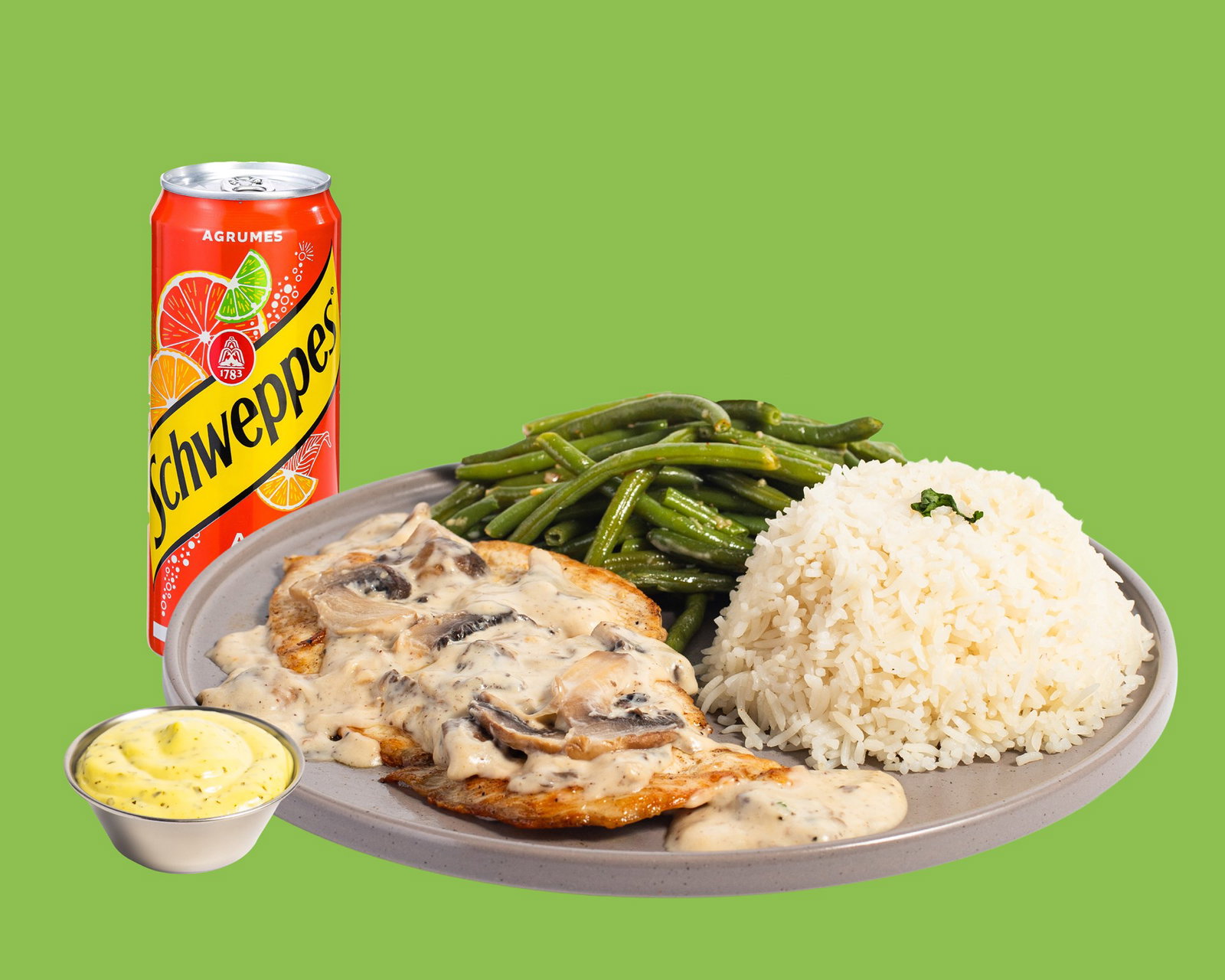 🍄🥩 Menu Escalope Poulet Forestière