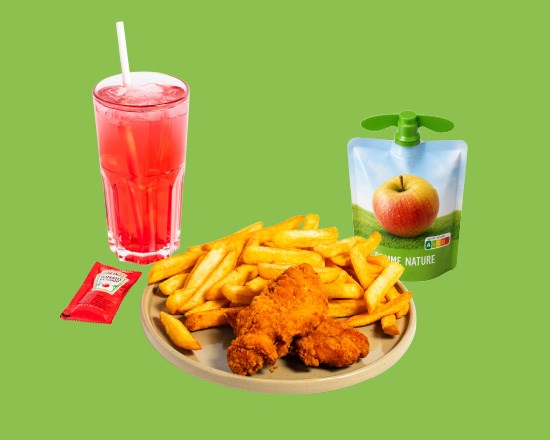 Menu Poussin Tenders.