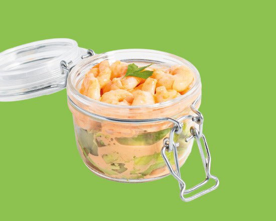 🥑🍤 Verrine Avocat & Crevettes